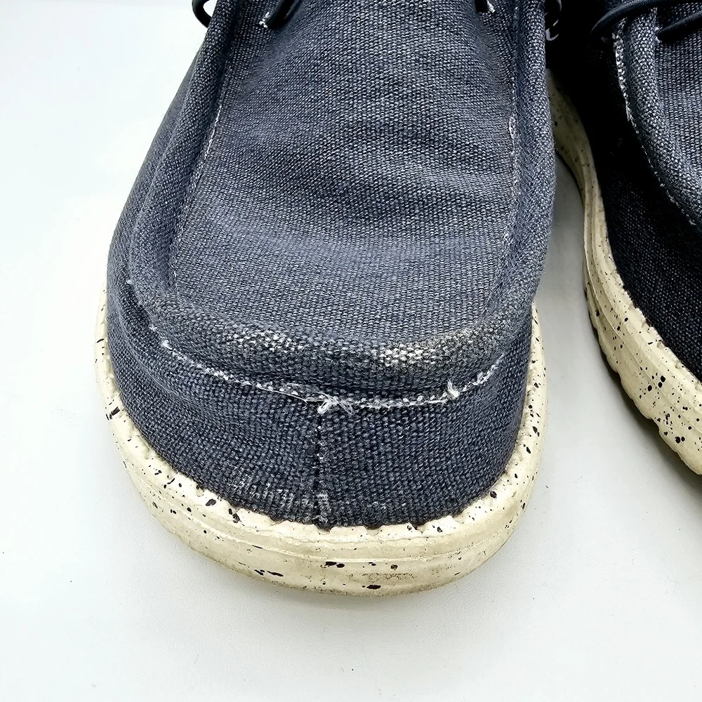 Hey Dude Wally Stretch Sox Blue Loafer Shoes